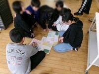 メッセージの位置を相談