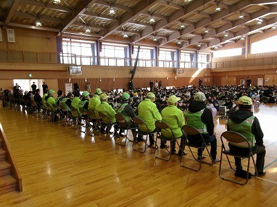 児童代表あいさつ