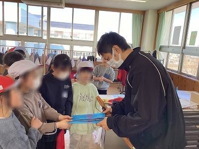 6年生の担任の先生にも